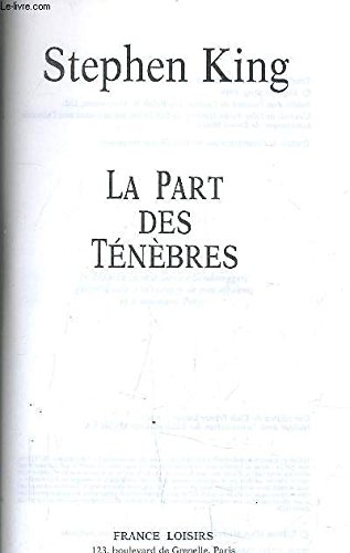 la part des ténèbres