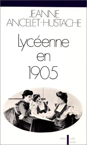 Lycéenne en 1905