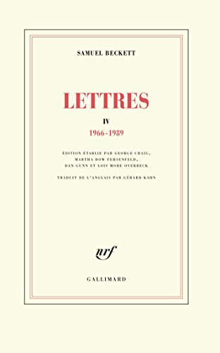 Lettres. Vol. 4. 1966-1989