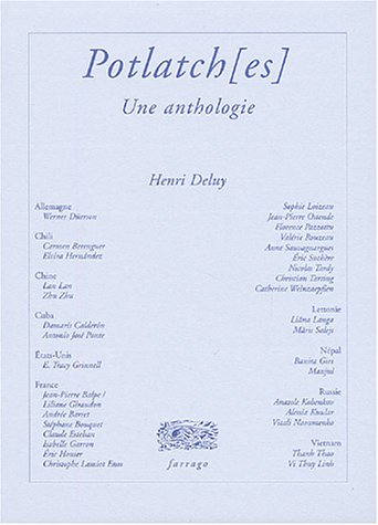 Potlach(es) : une anthologie