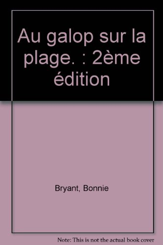 au galop sur la plage