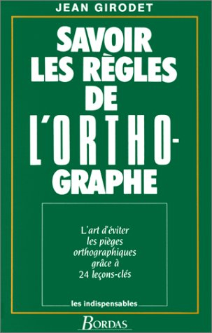 sav regles orthographe np    (ancienne edition)