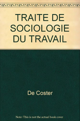 traite de sociologie du travail