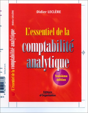 l'essentiel de la comptabilité analytique