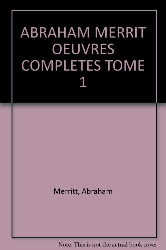 Oeuvres complètes. Vol. 1