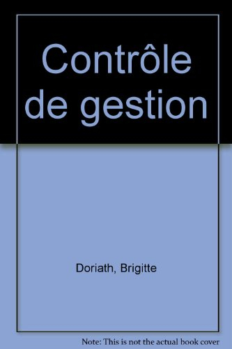 Contrôle de gestion