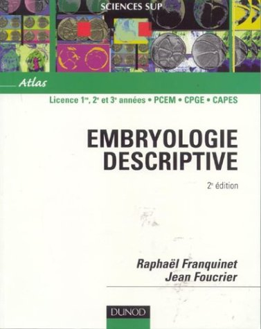 Embryologie descriptive