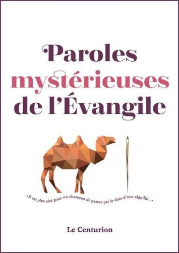 paroles mystérieuses de l'evangile