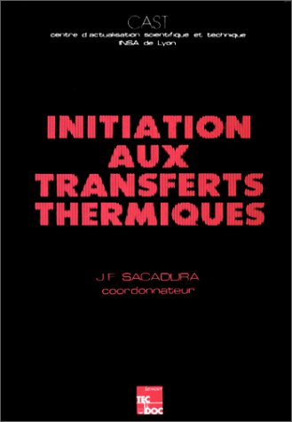 Initiation aux transferts thermiques