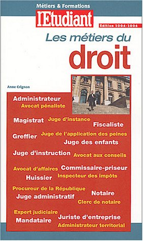 Les métiers du droit