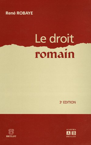 Le droit romain