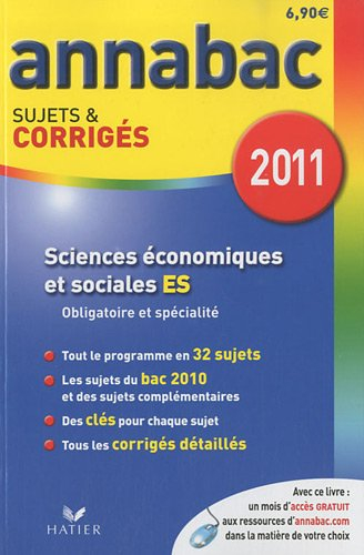 Sciences économiques et sociales ES, obligatoire et spécialité