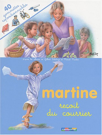 Martine reçoit du courrier : 40 gommettes repositionnables