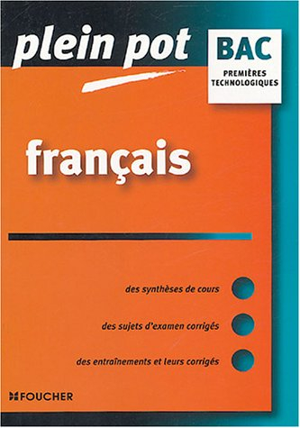Français premières technologiques
