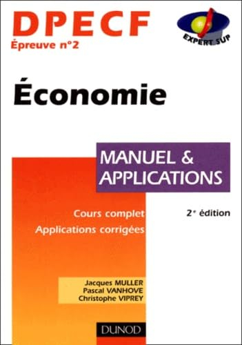 Economie, DPECF épreuve n° 2 : manuel et applications