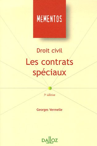 Droit civil : les contrats spéciaux