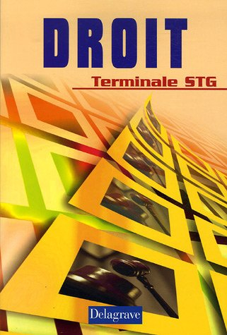 Droit terminale STG : livre de l'élève