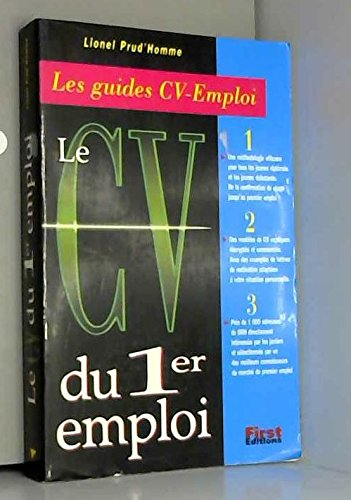 Le CV du premier emploi