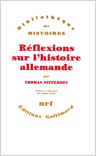 Réflexions sur l'histoire allemande
