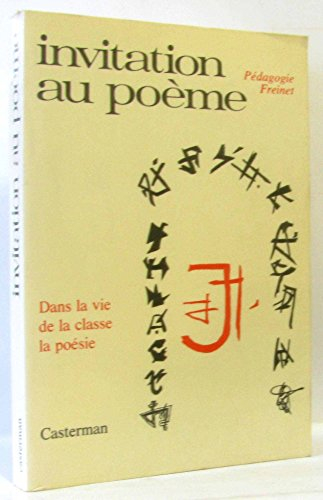Invitation au poème : Dans la vie de la classe, la poésie