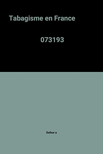 Le tabagisme en France