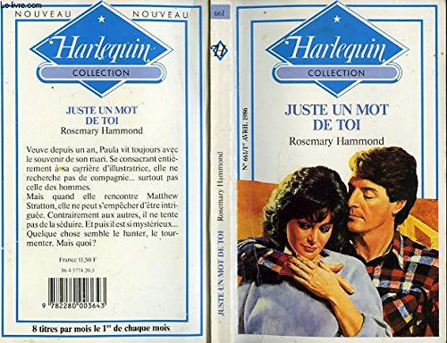 Juste un mot de toi (Harlequin)