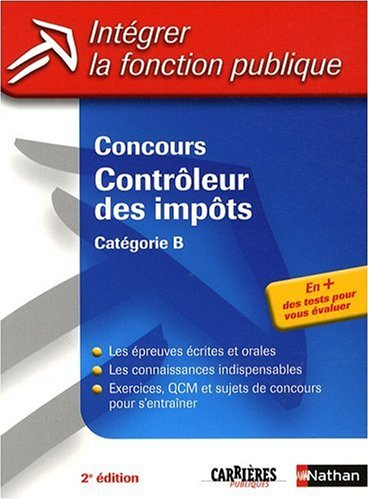 Concours contrôleur des impôts : catégorie B