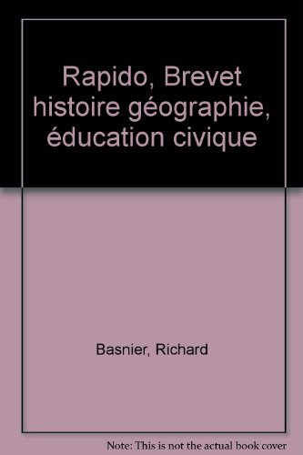 rapido, brevet histoire géographie, éducation civique