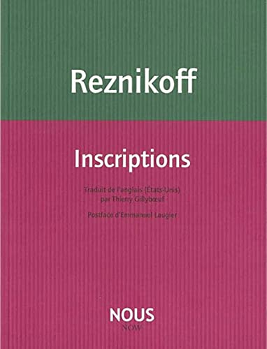 Inscriptions. Cà et là