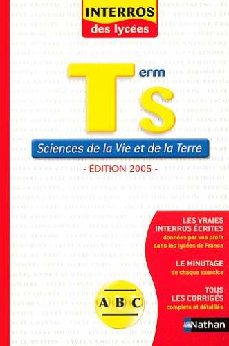 Sciences de la vie et de la Terre, terminale S