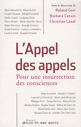 L'appel des appels : pour une insurrection des consciences
