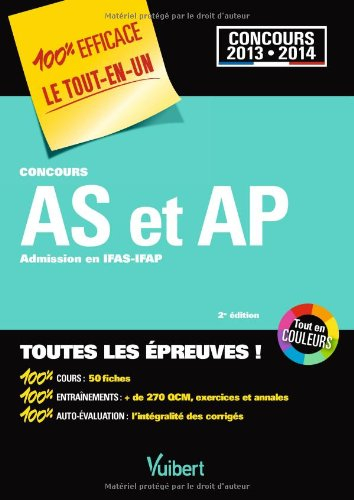 Concours AS et AP : admission en IFAS-IFAP : concours 2013-2014