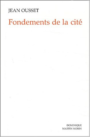 fondements de la cité