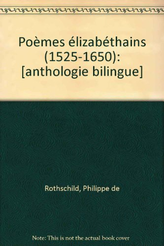 Poèmes élizabéthains