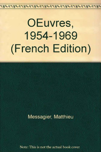 oeuvres, 1954-1969