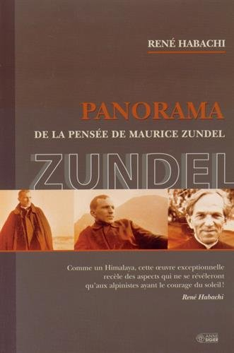 Panorama de la pensée de Maurice Zundel