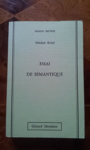 Essai de sémantique