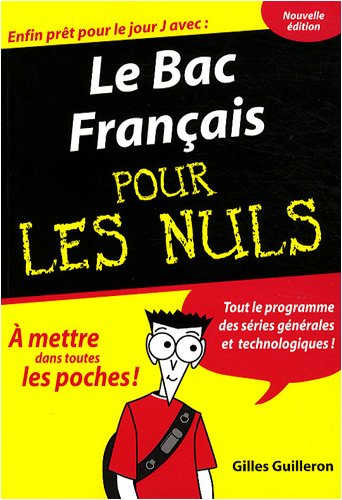 Le bac français pour les nuls