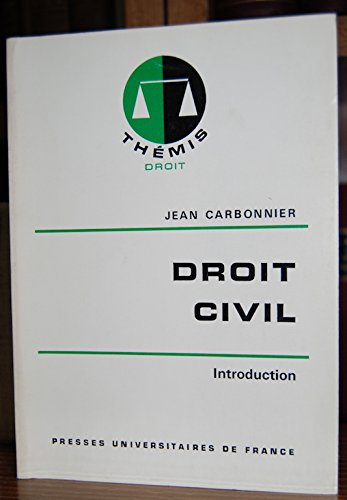 droit civil tome 1 : introduction