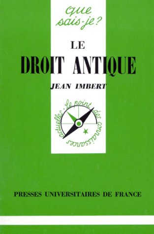 Le Droit antique
