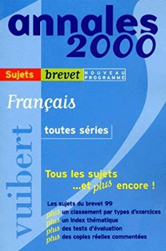 Français : brevet 2000