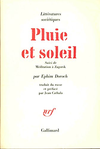 Pluie et soleil. Méditation à Zagorsk