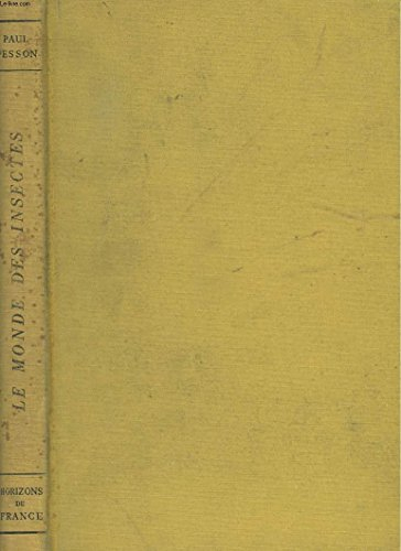 le monde des insectes