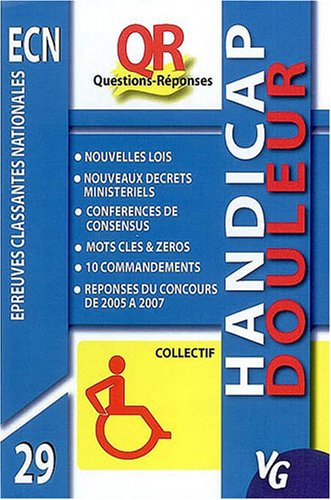Handicap douleur et soins palliatifs : ECN, épreuves classantes nationales, modules 4 & 6