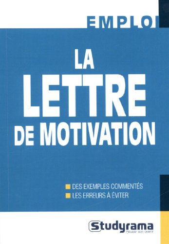 La lettre de motivation
