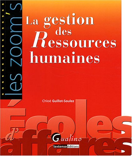 La gestion des ressources humaines
