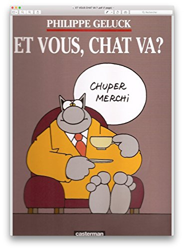 LE CHAT - ET VOUS CHAT VA ?