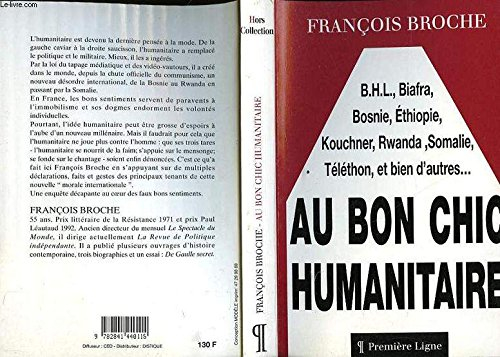 Au bon chic humanitaire