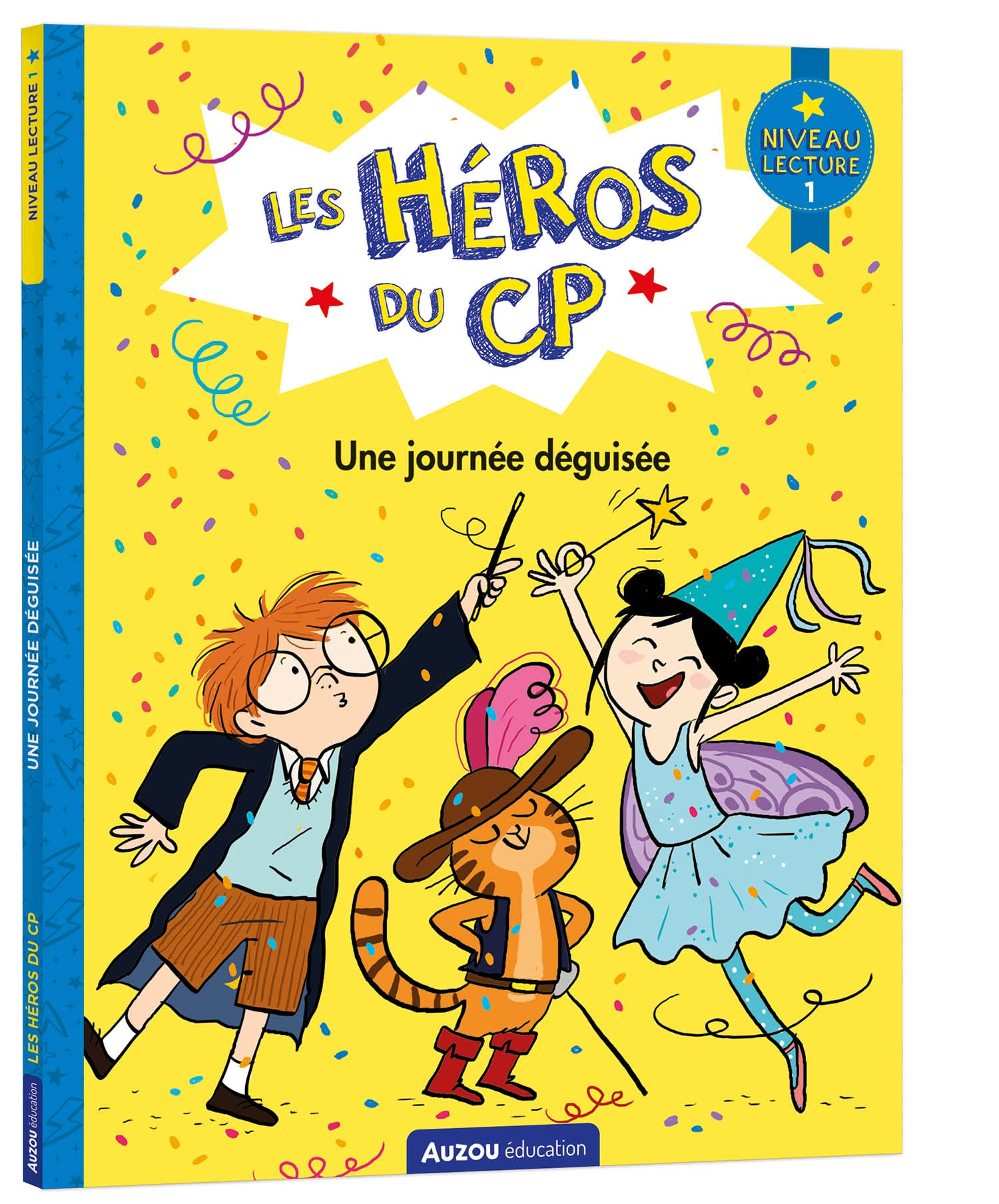 Les héros du CP. Une journée déguisée : niveau lecture 1