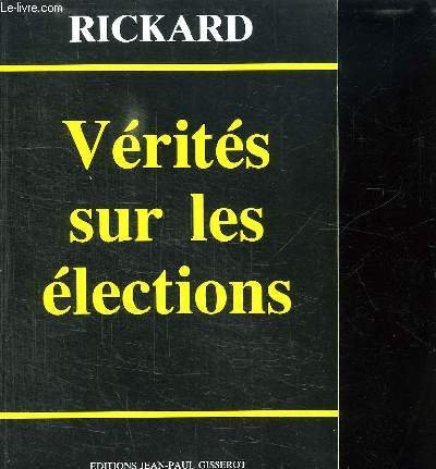Vérités sur les élections